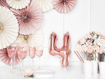 Picture of FOIL BALLOON NUMBER 4 ROSE GOLD 16 INCH